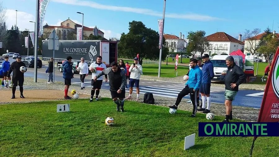 Torneio de Footgolf Urbano para ver até domingo em Santarém