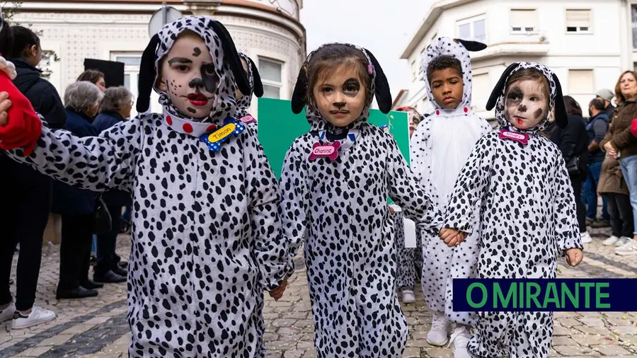 Desfile de Carnaval levou personagens de contos infantis às ruas de Coruche