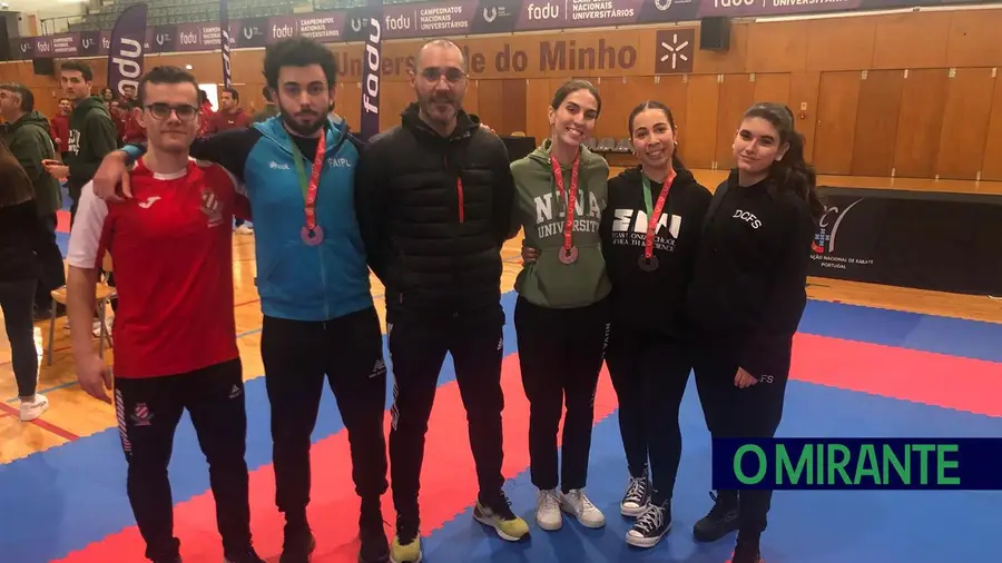 Atletas de Karate da Póvoa de Santa Iria em destaque no Campeonato Universitário 2025