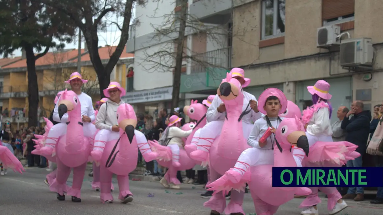 Carnaval de Tomar termina com milhares a assistir ao desfile