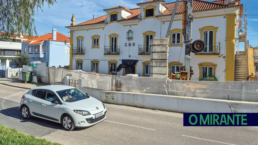 Obras atrasadas no edifício da GNR de Coruche