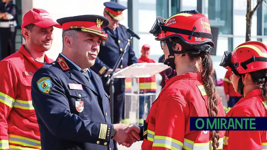 Duas dezenas de novos recrutas nas corporações de bombeiros do concelho de Ourém Duas dezenas de novos recrutas nas corporações de bombeiros do concelho de Ourém