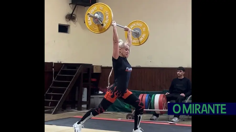 Atleta da Chamusca apurou-se para campeonato nacional de halterofilismo