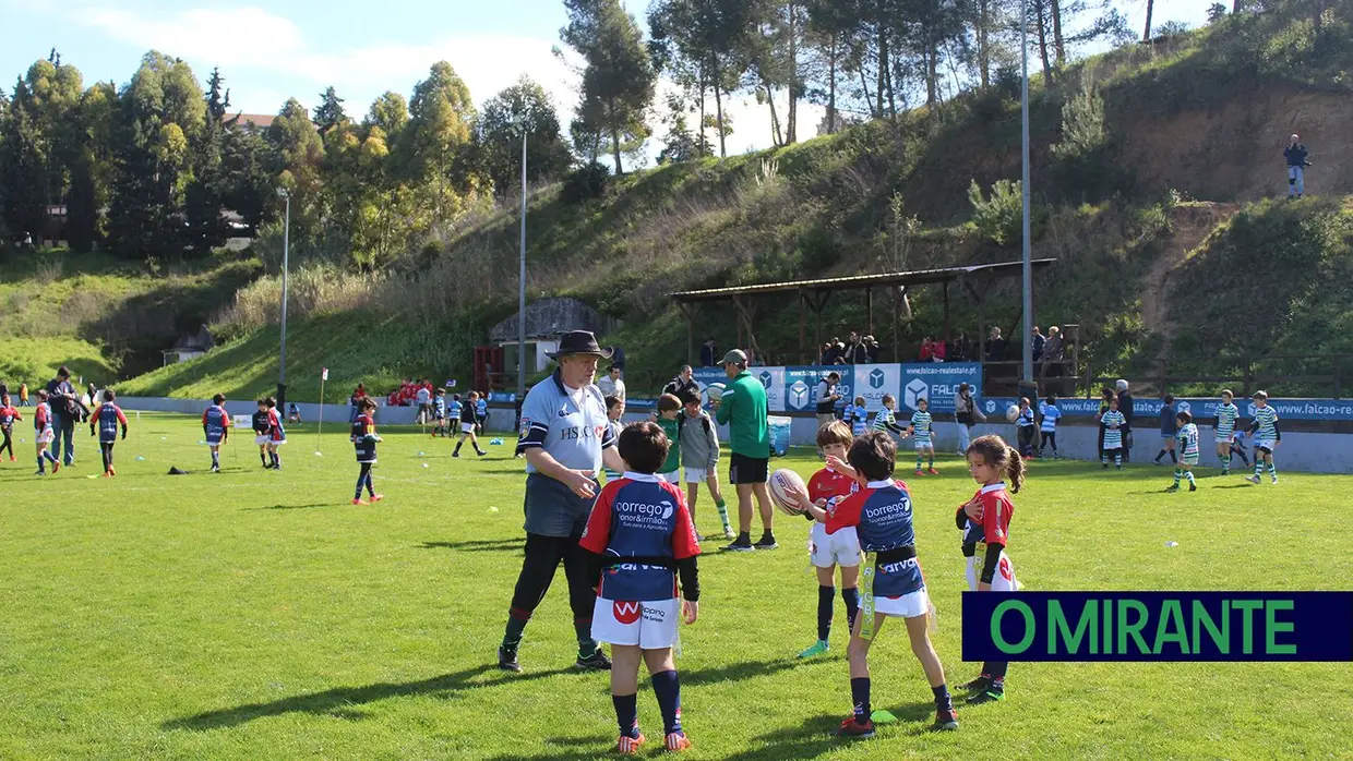 Seis centenas de atletas em convívio promovido pelo Rugby Clube de Santarém