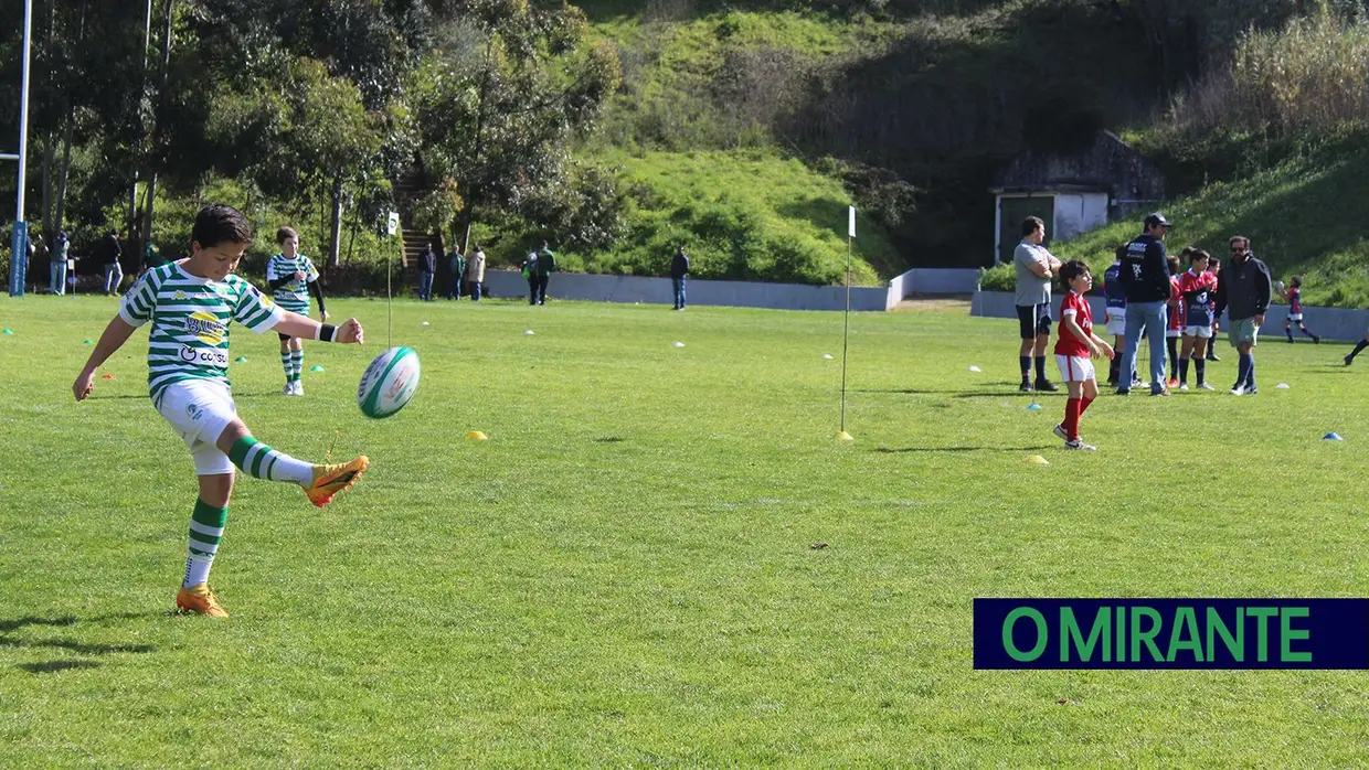 Seis centenas de atletas em convívio promovido pelo Rugby Clube de Santarém