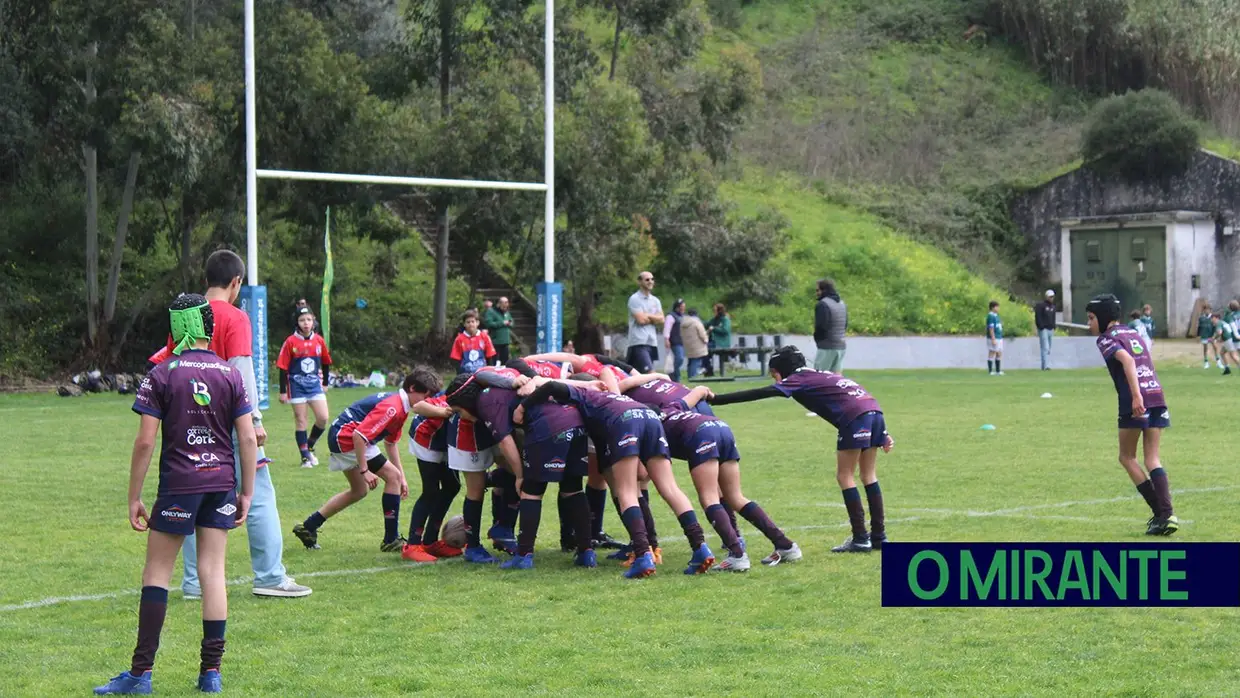 Seis centenas de atletas em convívio promovido pelo Rugby Clube de Santarém