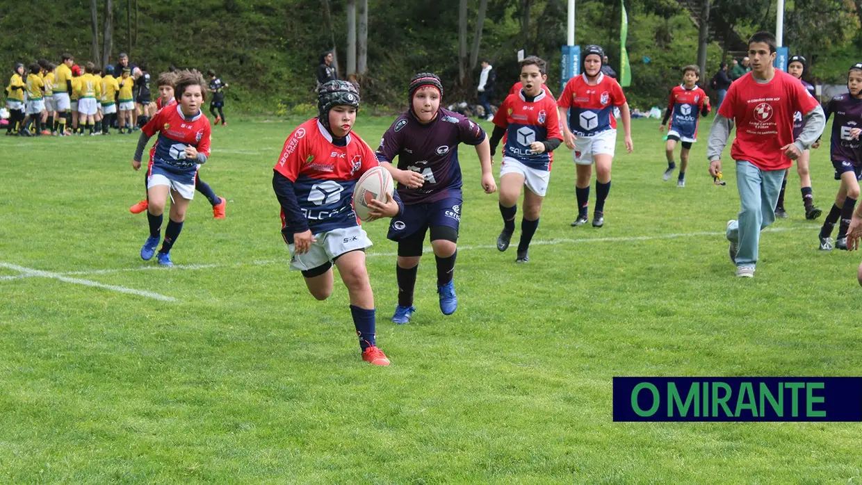 Seis centenas de atletas em convívio promovido pelo Rugby Clube de Santarém