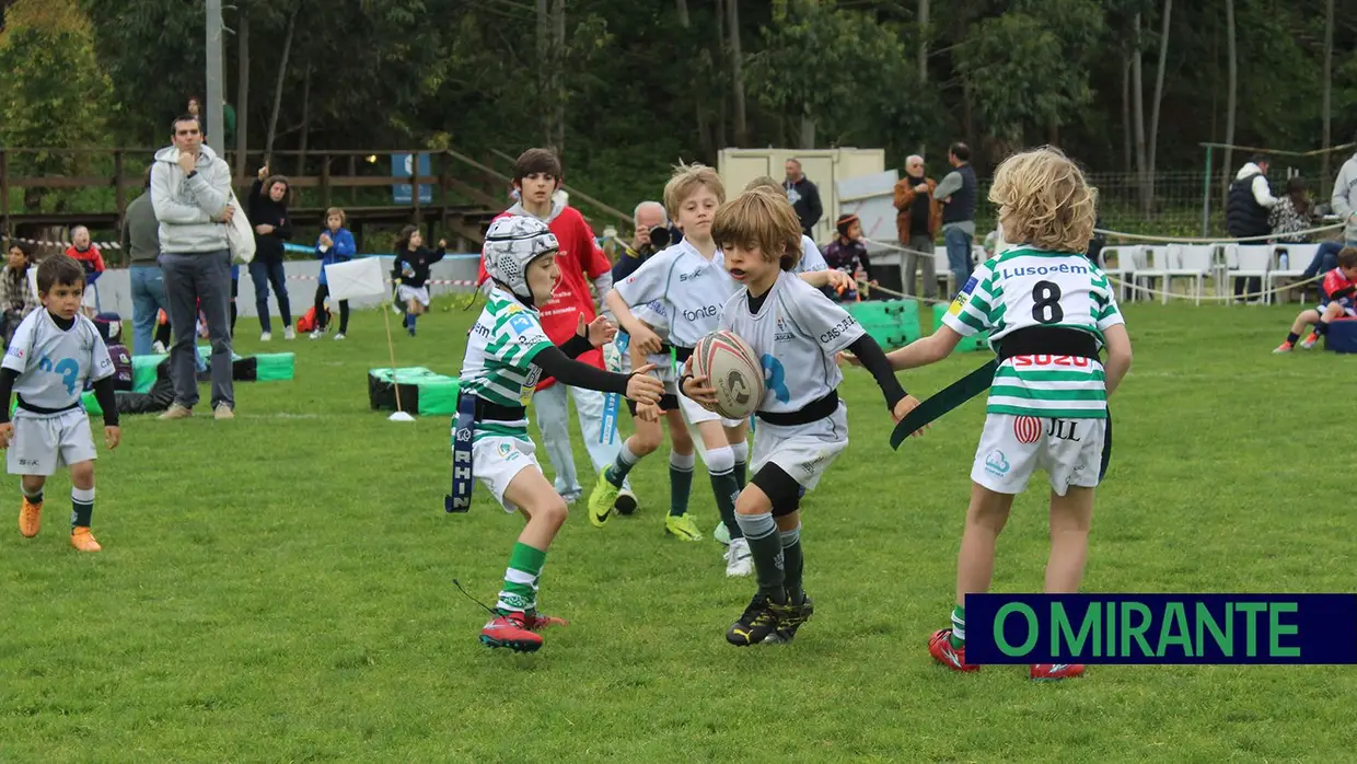 Seis centenas de atletas em convívio promovido pelo Rugby Clube de Santarém