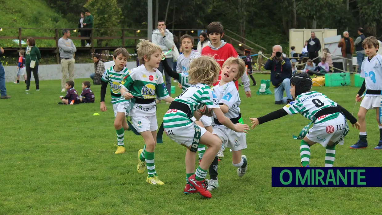 Seis centenas de atletas em convívio promovido pelo Rugby Clube de Santarém