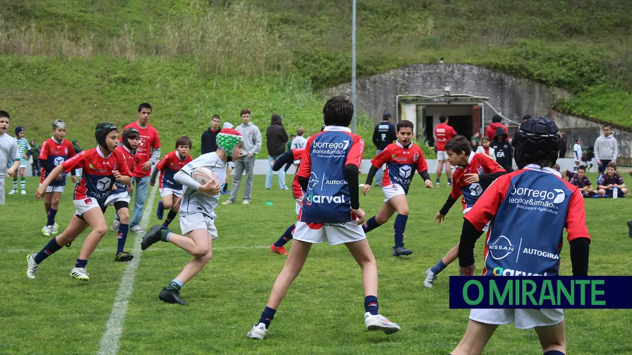 Seis centenas de atletas em convívio promovido pelo Rugby Clube de Santarém