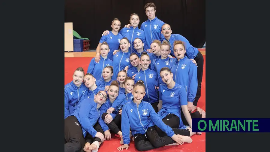 Acrobática da Académica de Santarém com vários títulos distritais Acrobática da Académica de Santarém com vários títulos distritais