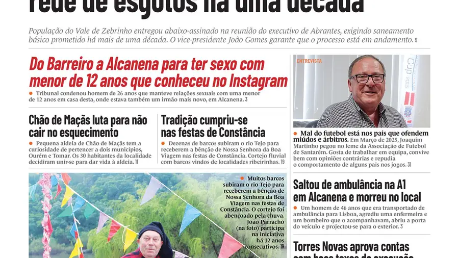 Capa Médio Tejo