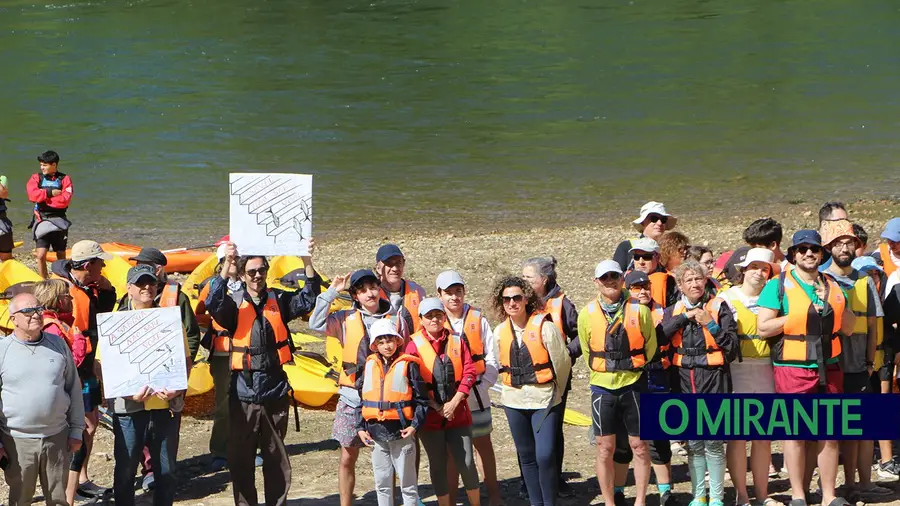 Vogar contra a Indiferença reforça contestação contra novo açude no Tejo Vogar contra a Indiferença reforça contestação contra novo açude no Tejo