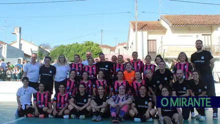 Liga O MIRANTE futebol de rua feminino termina com vitória da União da Chamusca