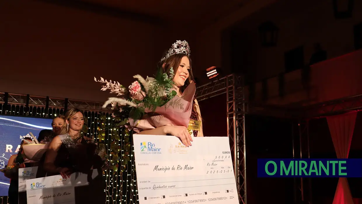 Daniela Pereu é a nova Rainha das Vindimas de Rio Maior