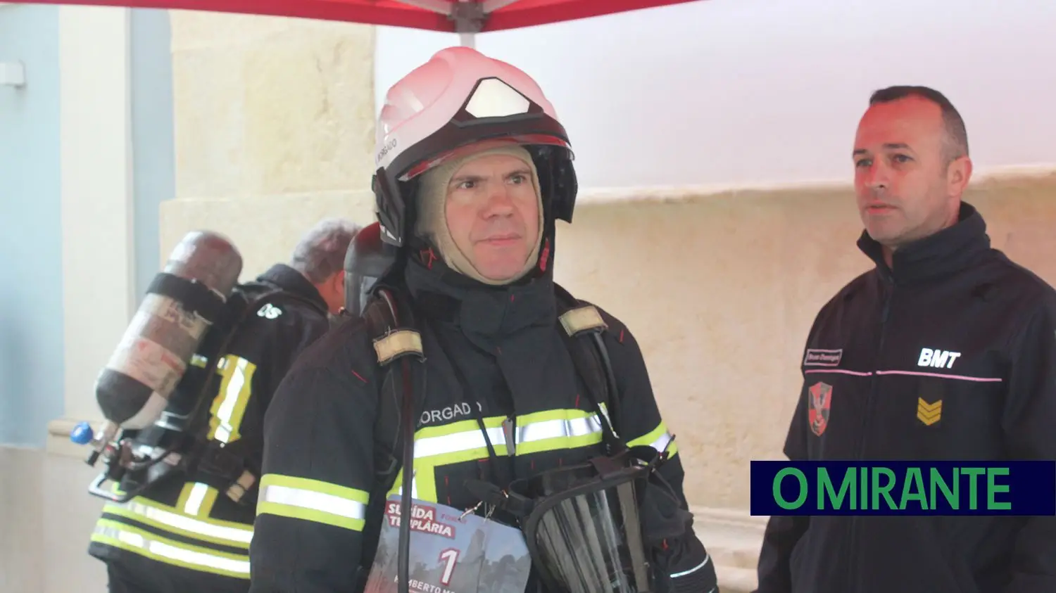 Bombeiros de todo o país participaram na Subida Templária em Tomar
