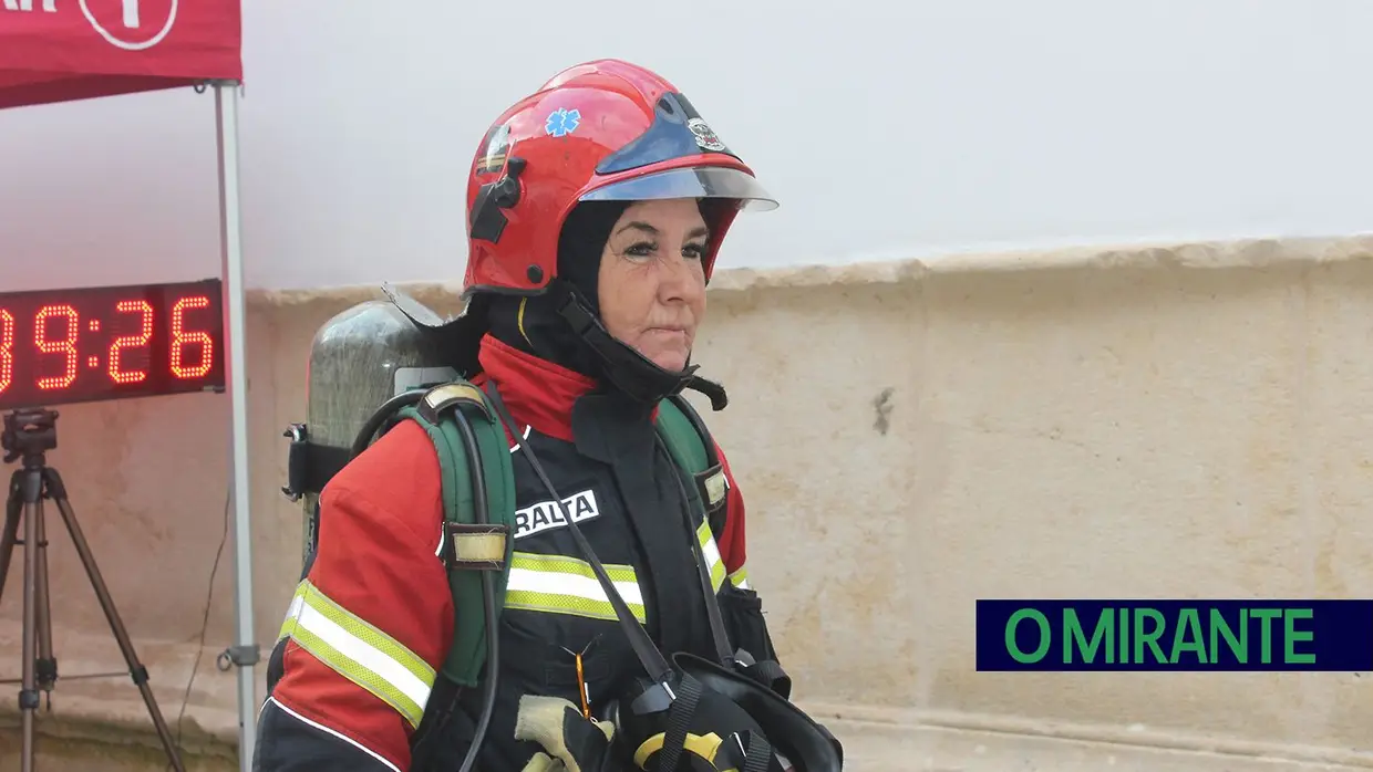 Bombeiros de todo o país participaram na Subida Templária em Tomar