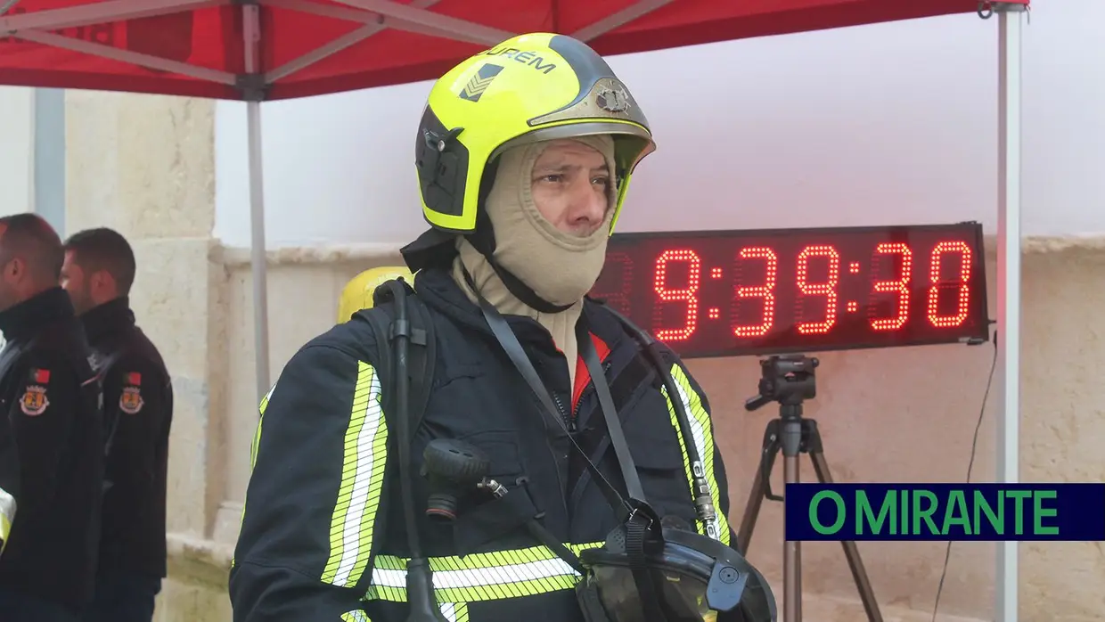 Bombeiros de todo o país participaram na Subida Templária em Tomar