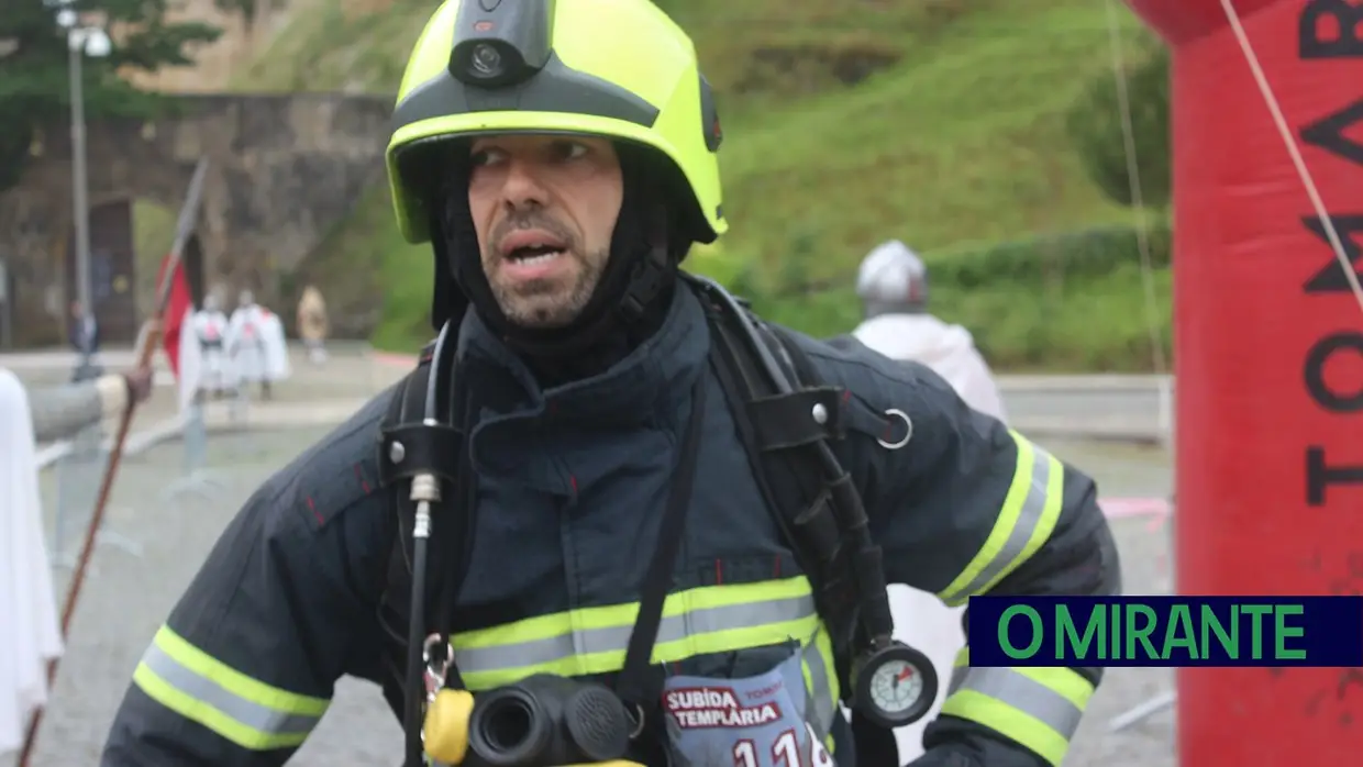 Bombeiros de todo o país participaram na Subida Templária em Tomar