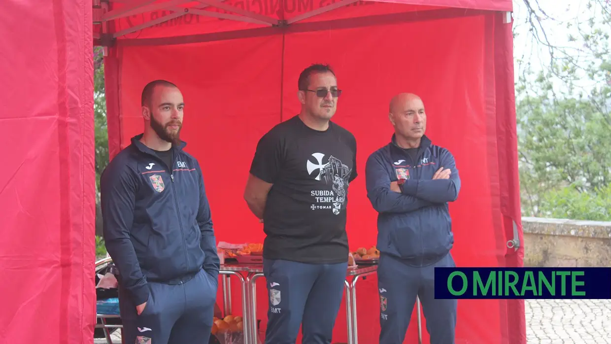 Bombeiros de todo o país participaram na Subida Templária em Tomar