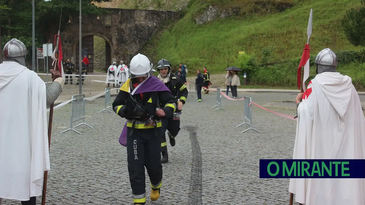 Bombeiros de todo o país participaram na Subida Templária em Tomar