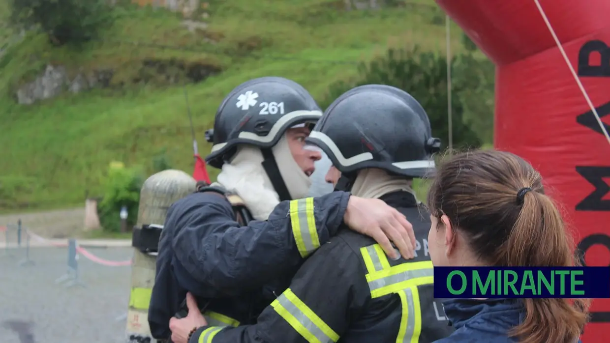 Bombeiros de todo o país participaram na Subida Templária em Tomar