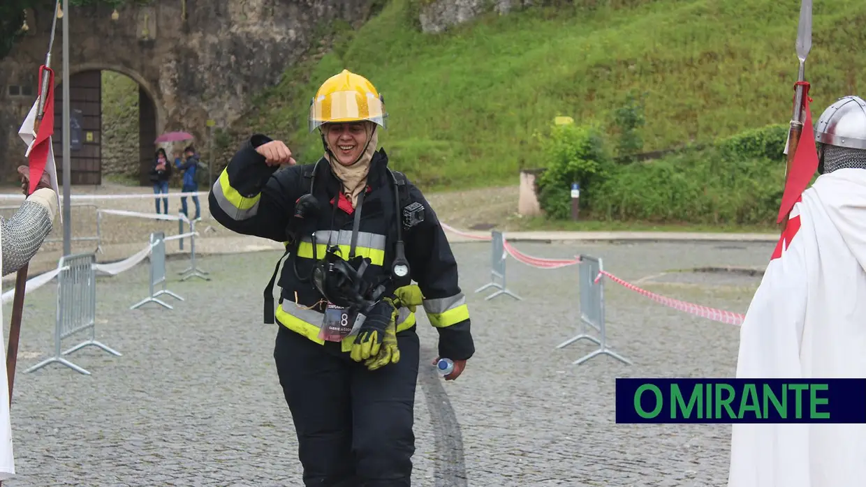 Bombeiros de todo o país participaram na Subida Templária em Tomar
