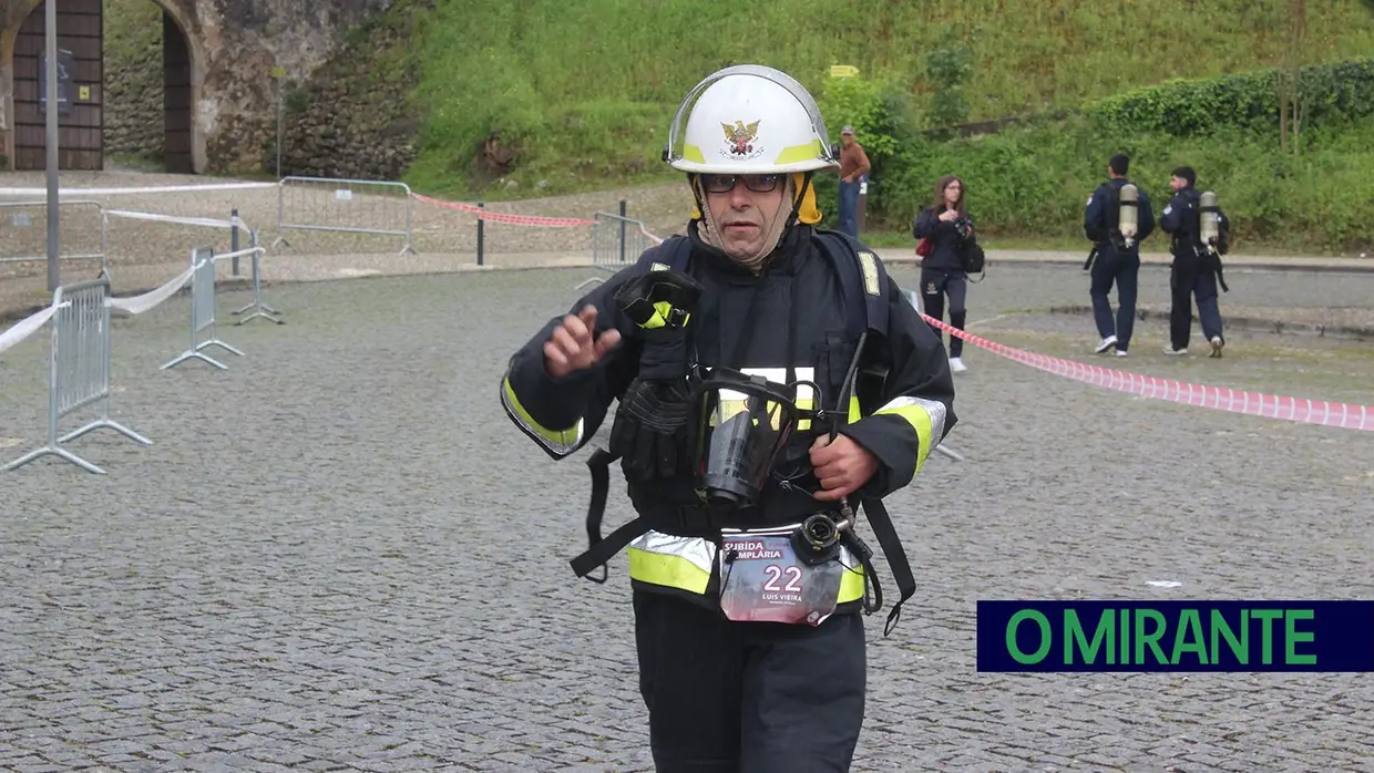 Bombeiros de todo o país participaram na Subida Templária em Tomar