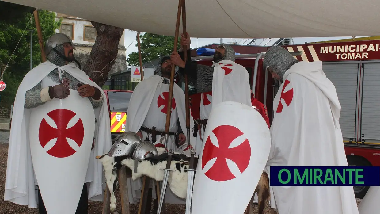 Bombeiros de todo o país participaram na Subida Templária em Tomar
