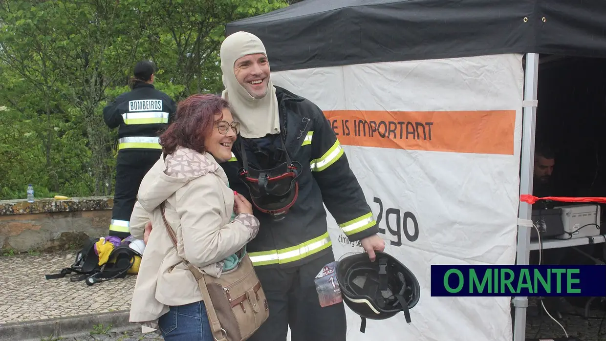Bombeiros de todo o país participaram na Subida Templária em Tomar