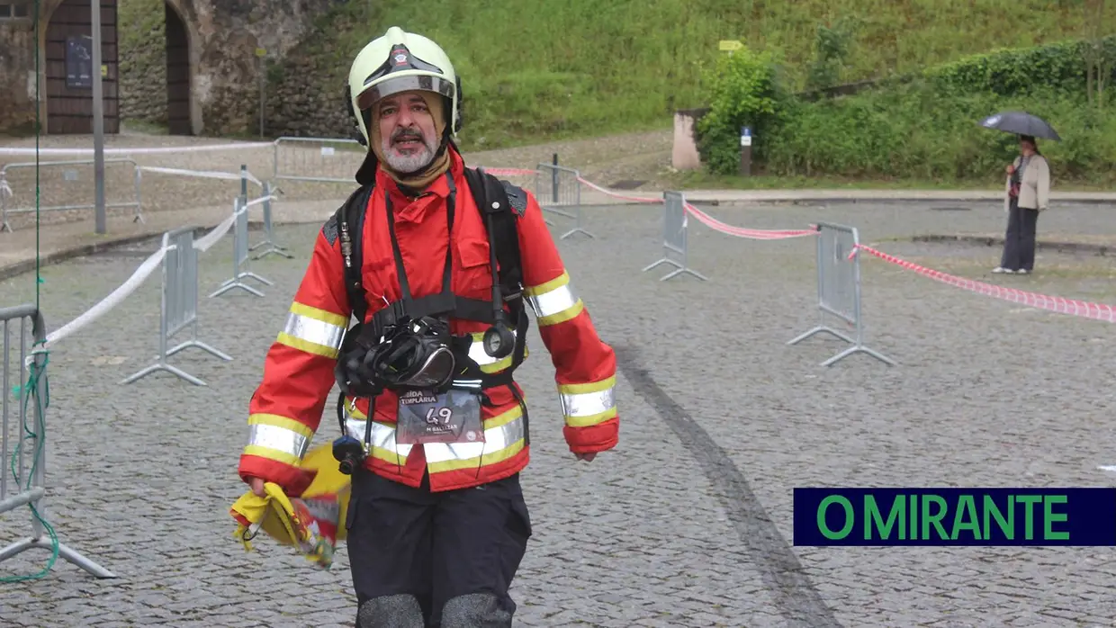 Bombeiros de todo o país participaram na Subida Templária em Tomar