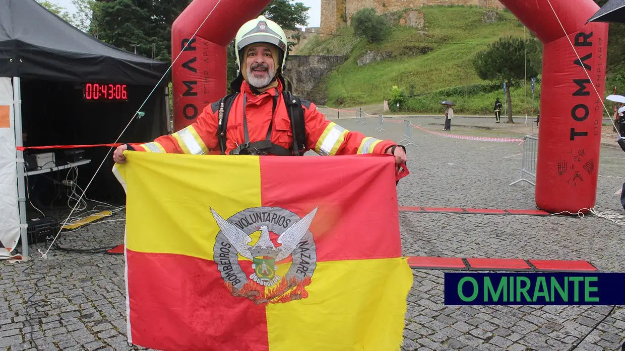 Bombeiros de todo o país participaram na Subida Templária em Tomar