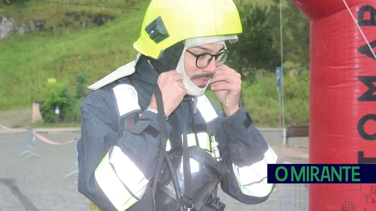 Bombeiros de todo o país participaram na Subida Templária em Tomar