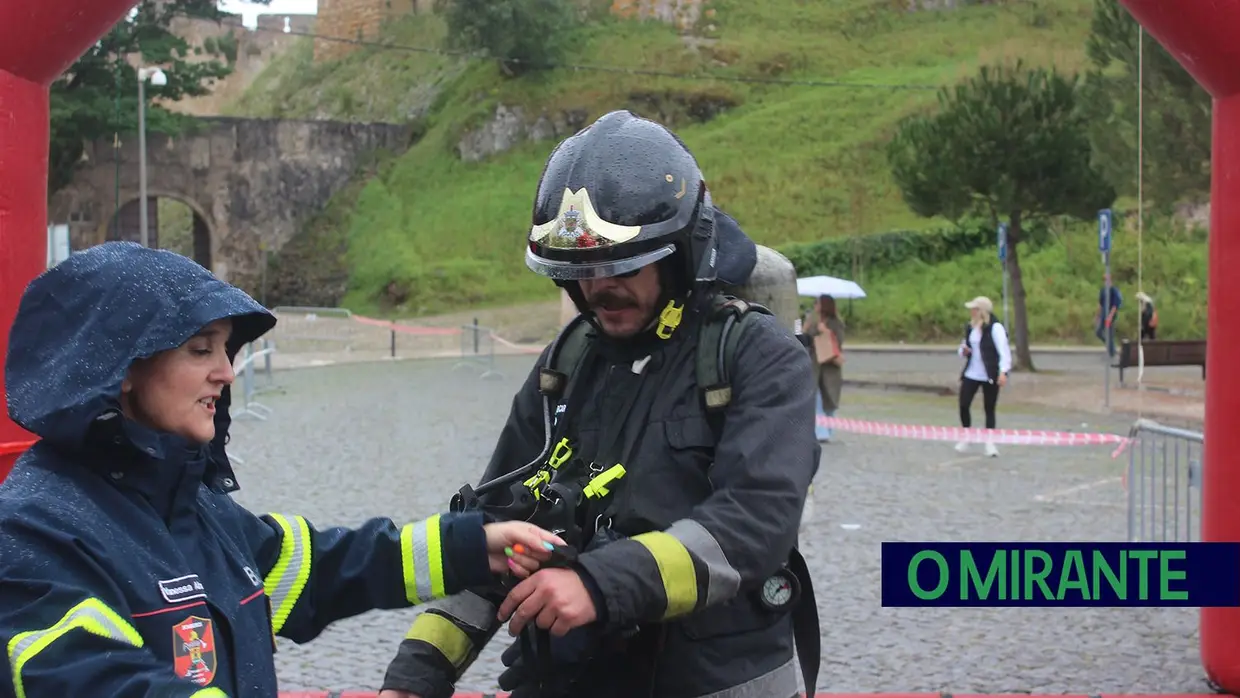 Bombeiros de todo o país participaram na Subida Templária em Tomar