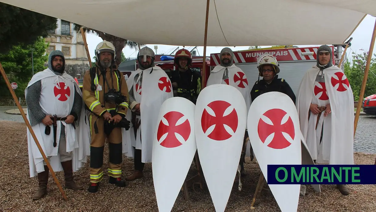 Bombeiros de todo o país participaram na Subida Templária em Tomar