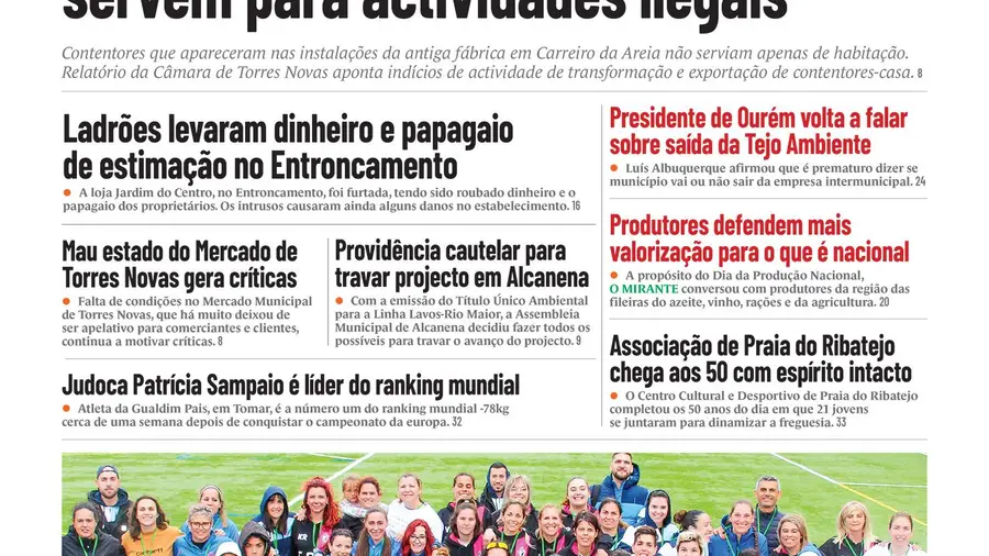 Capa Médio Tejo