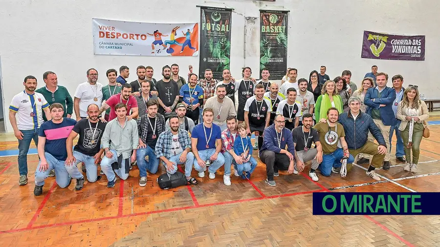 Pontével vence torneio de futsal interfreguesias do Cartaxo Pontével vence torneio de futsal interfreguesias do Cartaxo