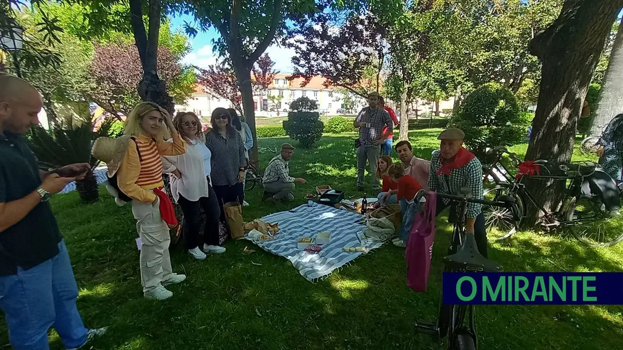 Encontro de bicicletas na Chamusca reuniu pessoas de todo o país