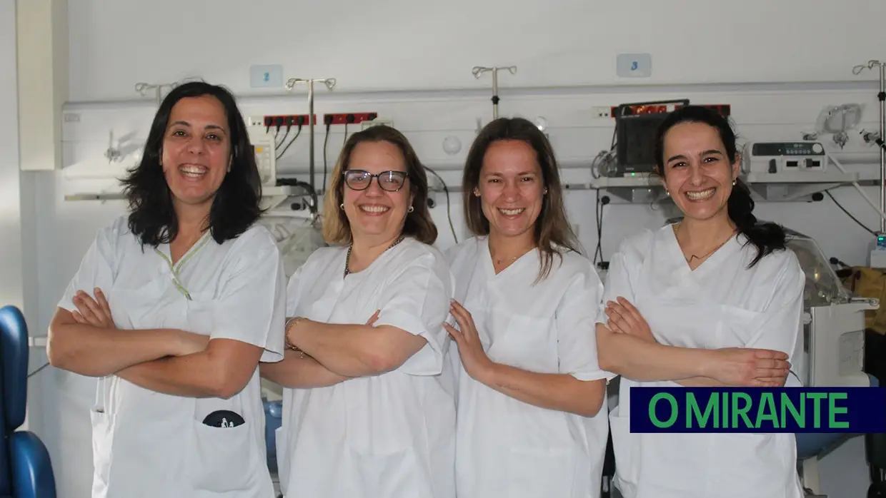 No serviço de neonatologia do Hospital de Santarém o trabalho faz-se com alegria e dedicação