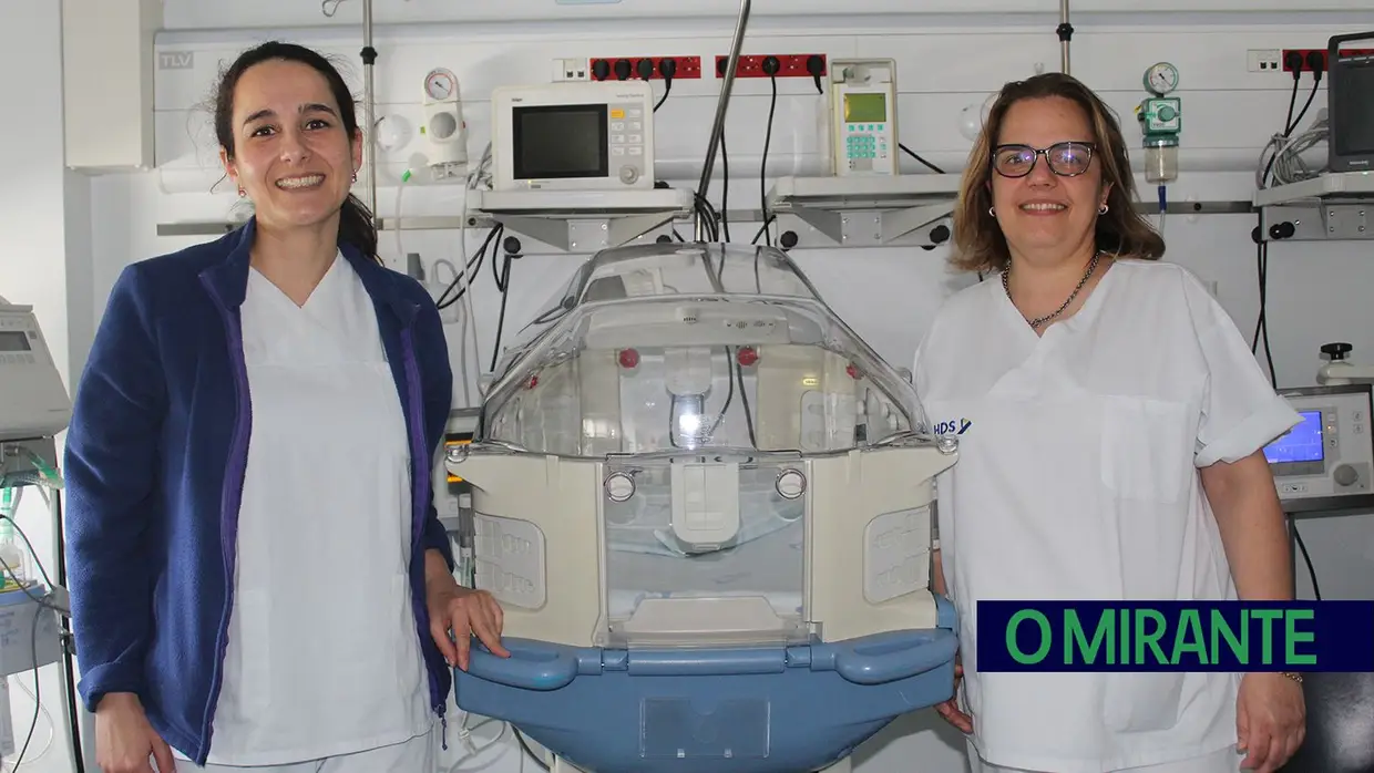 No serviço de neonatologia do Hospital de Santarém o trabalho faz-se com alegria e dedicação