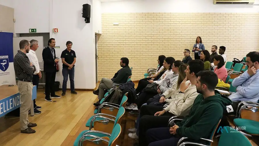 Rio Maior Sports Centre recebeu iniciativa da Sociedade Portuguesa de Medicina Desportiva Rio Maior Sports Centre recebeu iniciativa da Sociedade Portuguesa de Medicina Desportiva