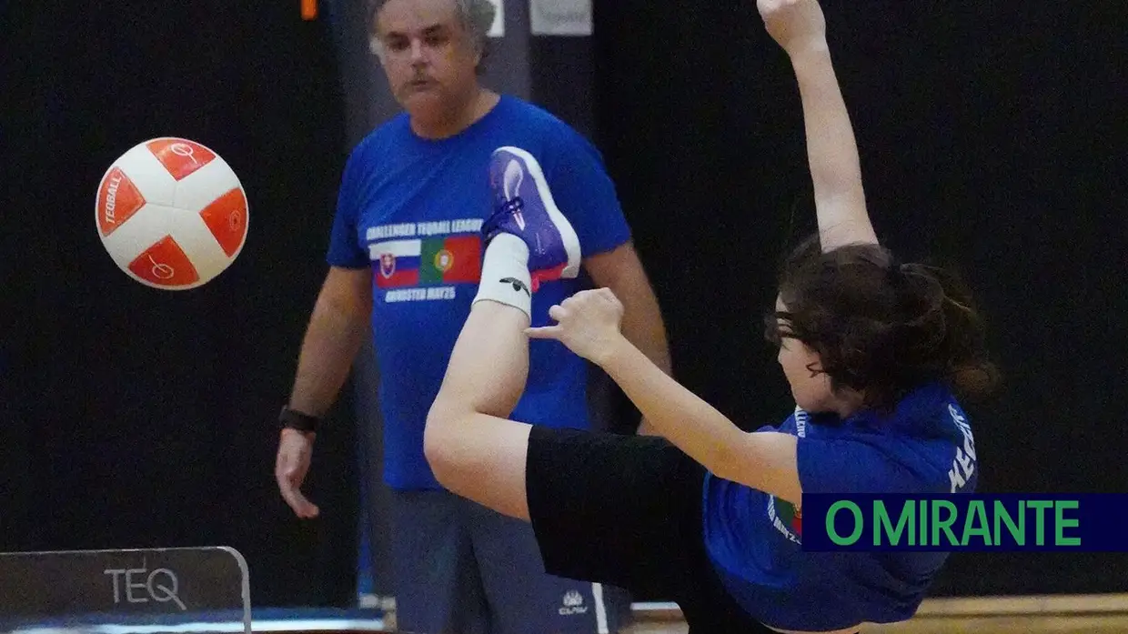 "Caixeiros” de Santarém com pódio em prova de teqball na Dinamarca