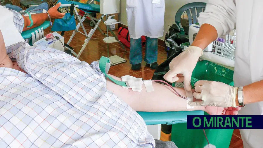 Recolha de sangue sexta-feira em Santarém Recolha de sangue sexta-feira em Santarém
