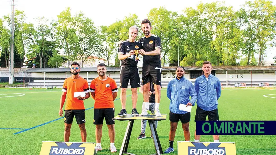 Vitória de Santarém no pódio do primeiro evento europeu de futbord Vitória de Santarém no pódio do primeiro evento europeu de futbord