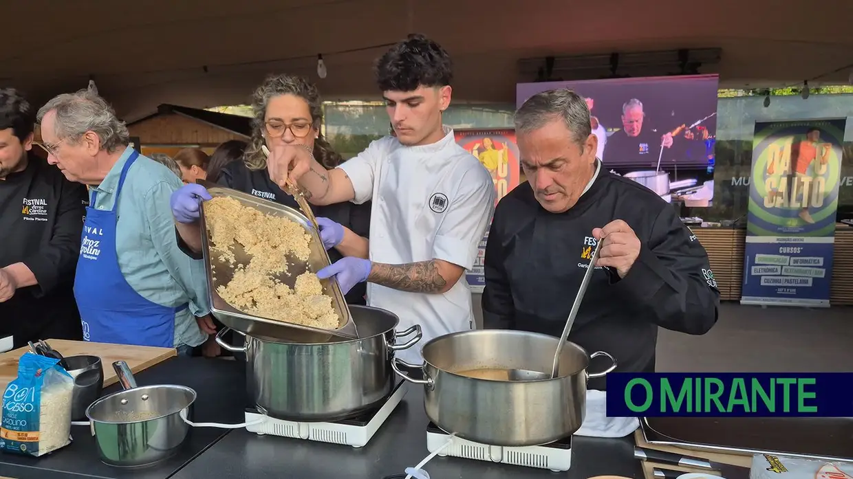 Sabores ribatejanos, animação e concertos voltam a dar vida ao Festival do Arroz Carolino