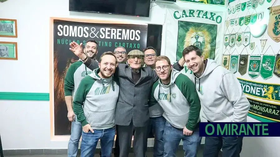 Núcleo Sportinguista do Cartaxo convida caras conhecidas para o aniversário Núcleo Sportinguista do Cartaxo convida caras conhecidas para o aniversário