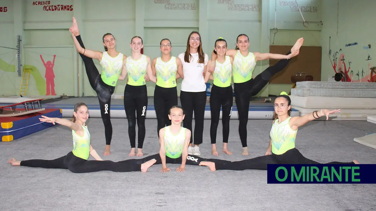 Ginastas do Grupo Desportivo de Azambuja são um exemplo de superação