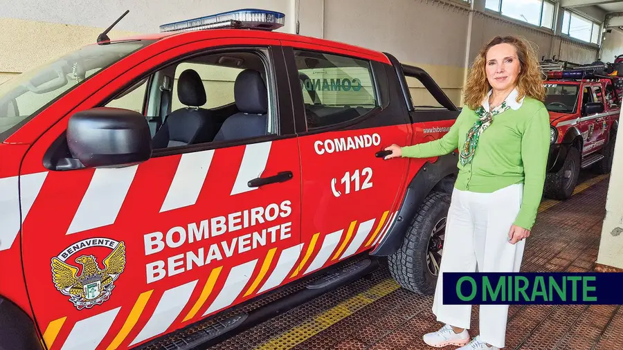 Anabela Lopes é a nova presidente dos Bombeiros de Benavente Anabela Lopes é a nova presidente dos Bombeiros de Benavente
