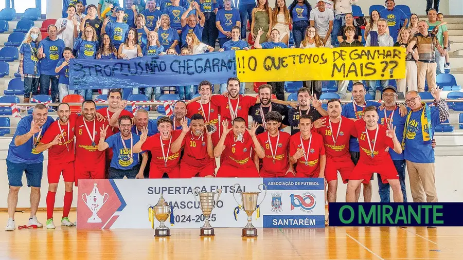 Mação FC conquista o triplete no futsal distrital