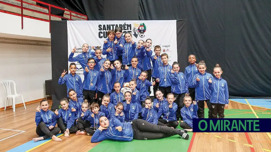 Santarém Acro CUP juntou mais de duas centenas de ginastas Santarém Acro CUP juntou mais de duas centenas de ginastas
